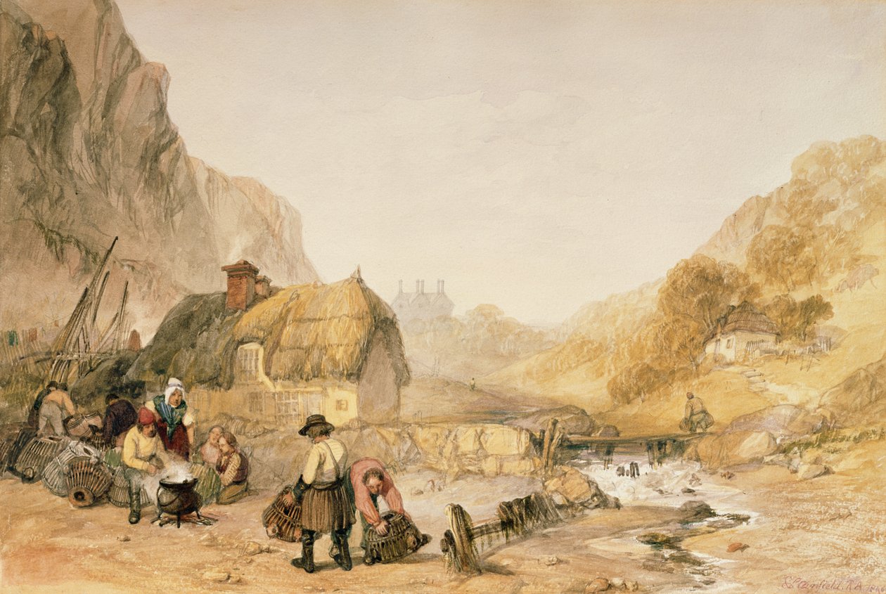 Istakoz Kazanları by Clarkson Frederick Stanfield