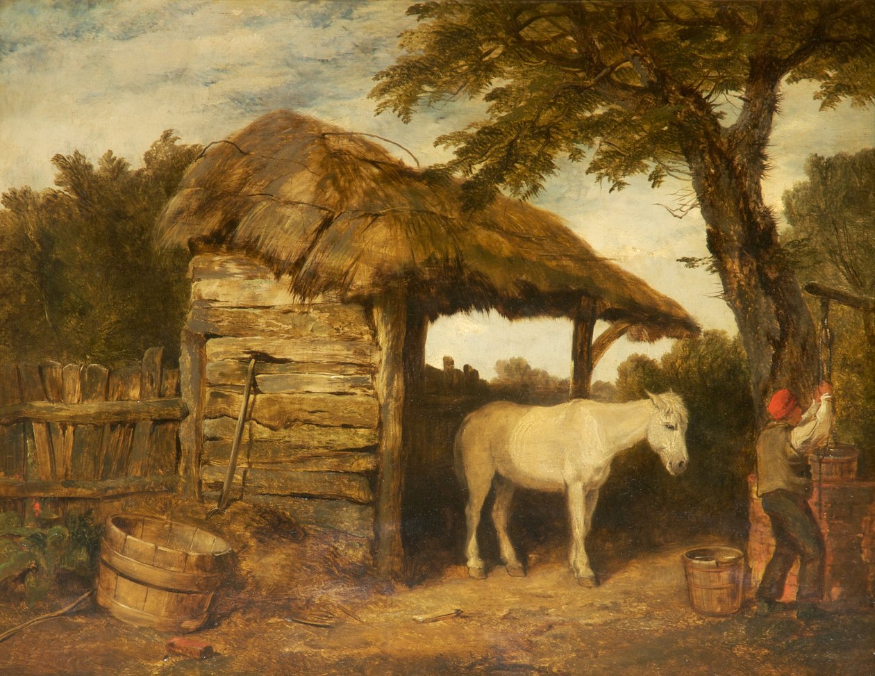 Rustik Kulübe, c.1800-47 by William Collins