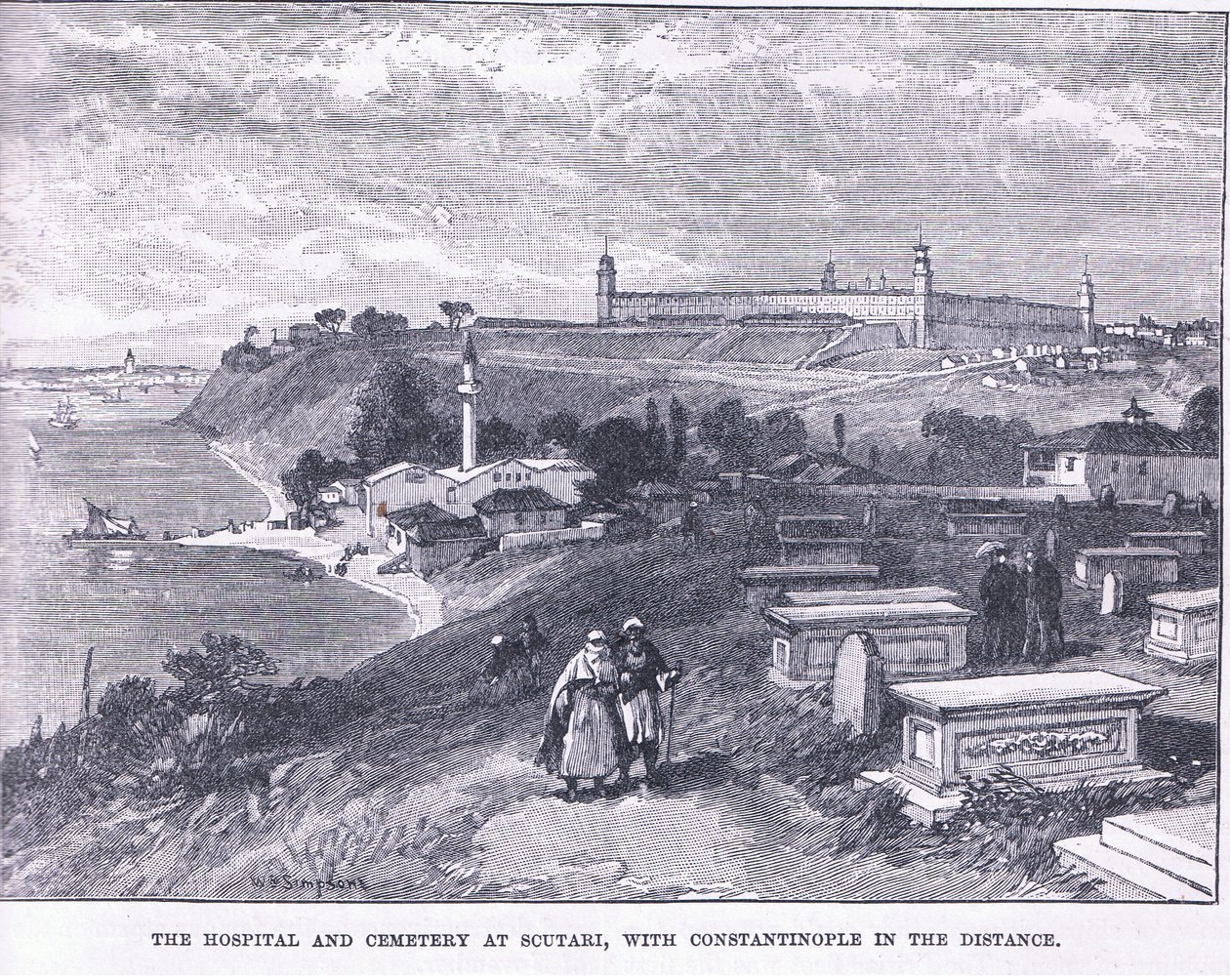 Uzakta Konstantinopolis ile Soutari