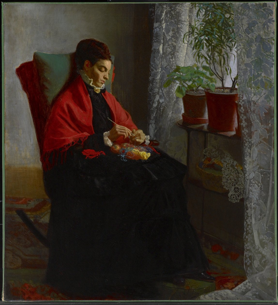 Anne Cruikshank, 1890 dolayları by William Cruikshank