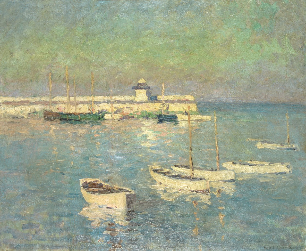 St. Ives İskelesi (Smeatons İskelesi) by William E Osborn