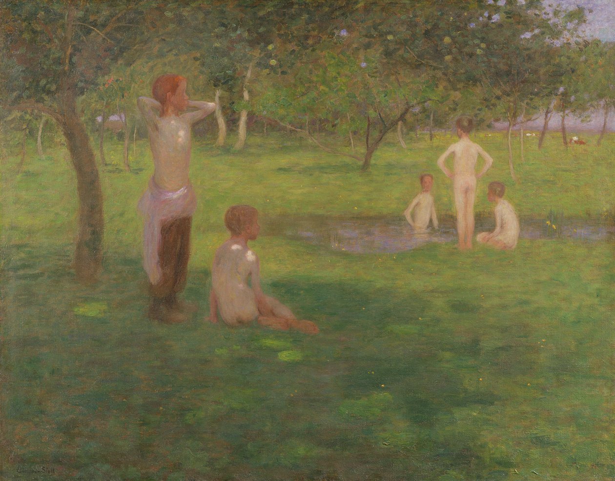Bir Yaz Öğleden Sonrası, 1892 by William Edward Stott