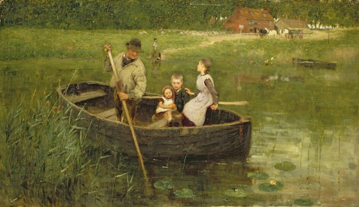 Feribot by William Edward Stott