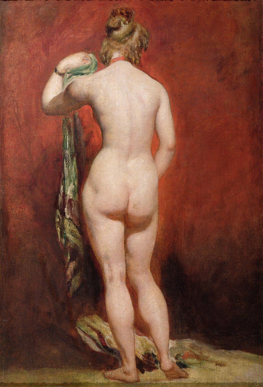 Çıplak Kadın Ayakta by William Etty