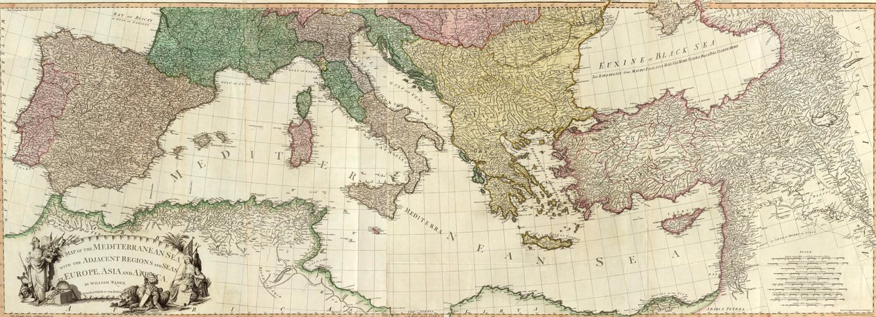 Kompozit Akdeniz. by William Faden