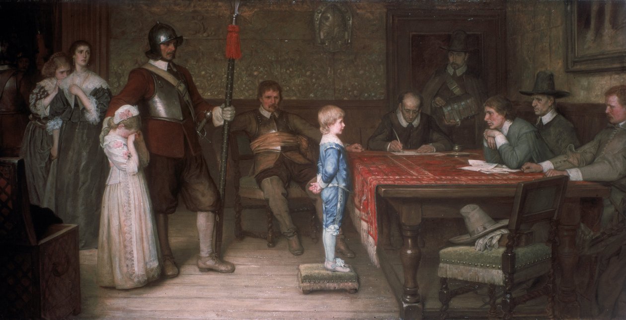 Ve babanı en son ne zaman gördün by William Frederick Yeames