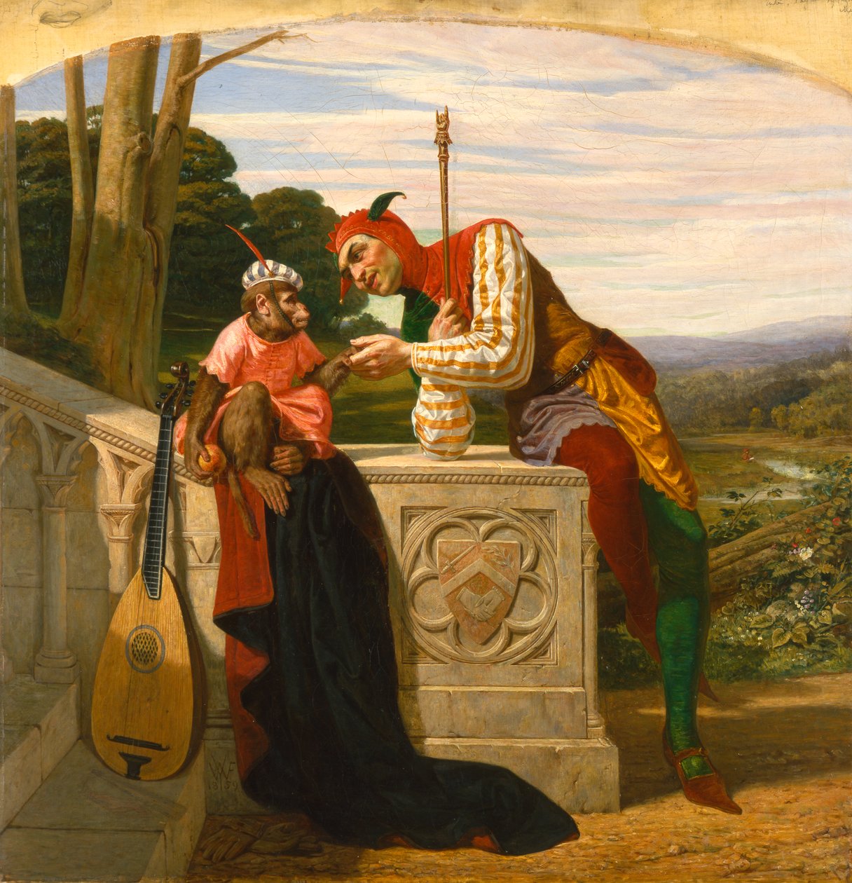 Sadık Arkadaşlar, 1859 by William Frederick Yeames