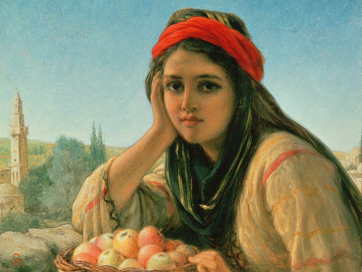 Suriyeli Meyve Satıcısı by William Gale