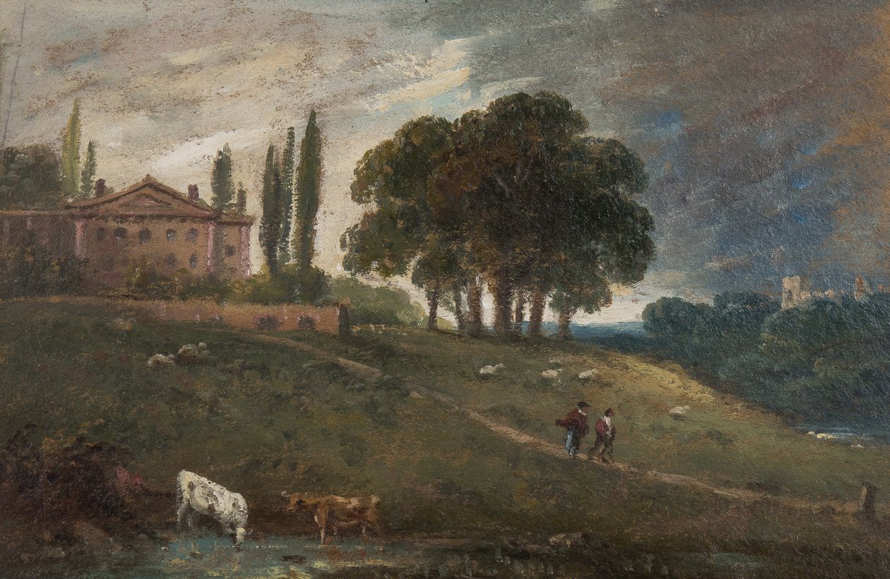 Hampstead capriccio, 1828 by William George Jennings