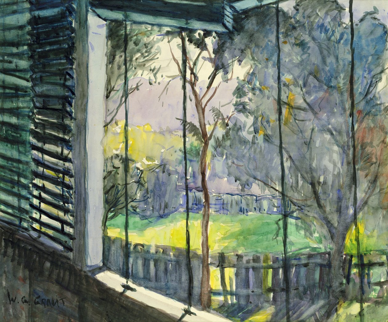 Queensland Verandası, 20. yüzyıl by William James Grant