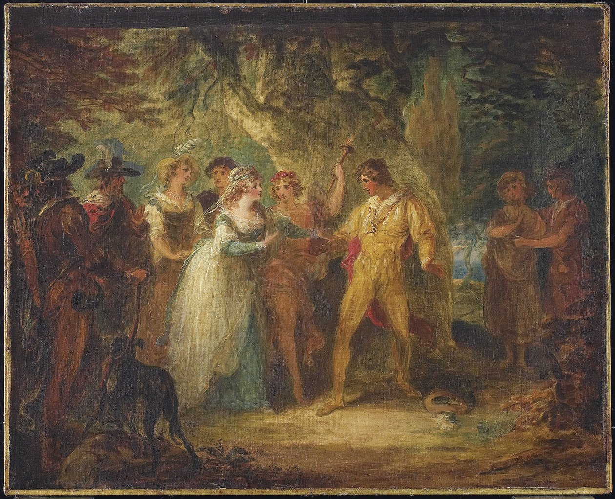 Rosalind ve Orlando (Perde V, Shakespeares As You Like It