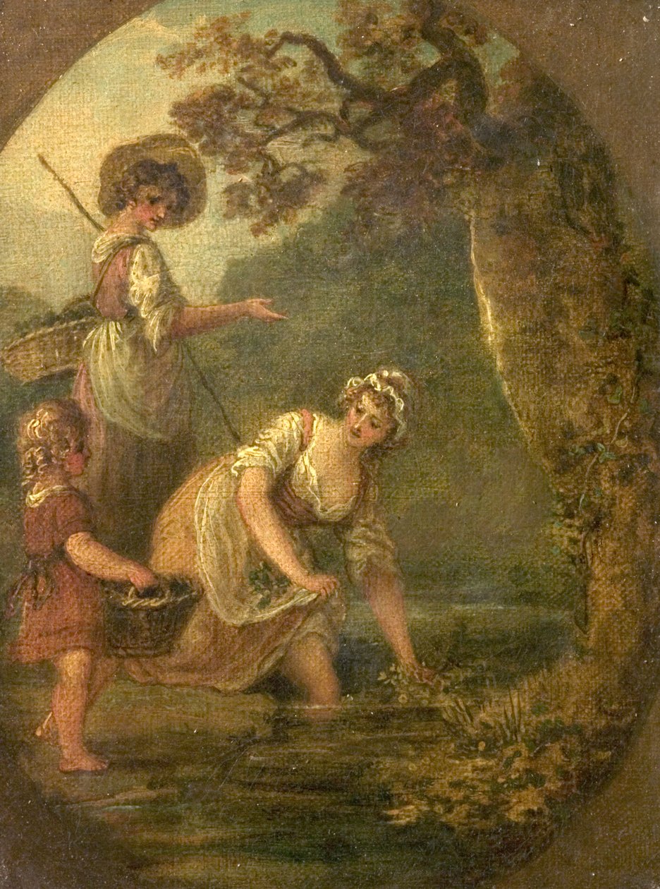 Su teresi-Toplayıcılar by William Hamilton