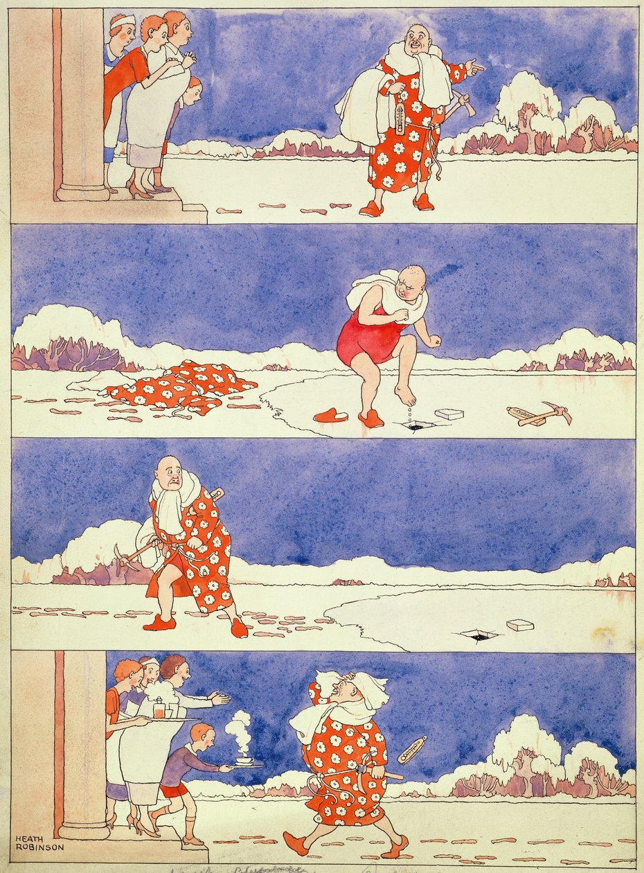 Zor iş by William Heath Robinson