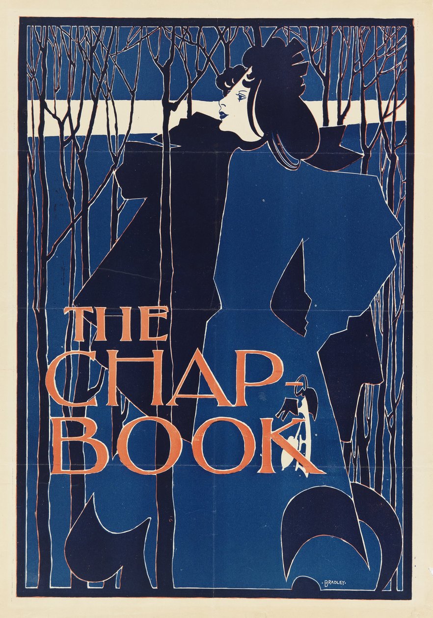 The Blue Lady, The Chapter-Book posteri by William Bradley