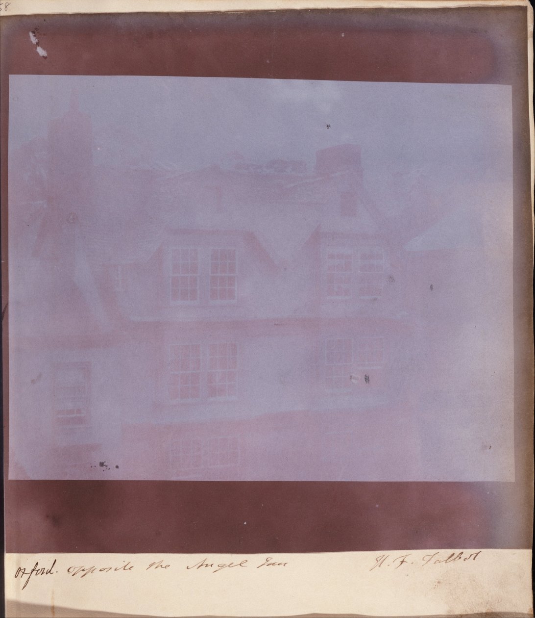 (Oxford, Angel Inn Karşısı) by William Henry Fox Talbot
