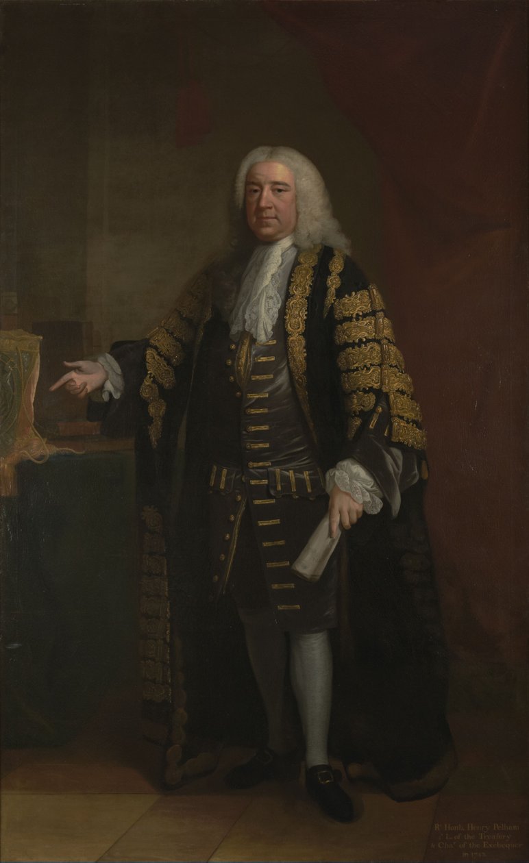 İngiliz başbakanı Henry Pelham