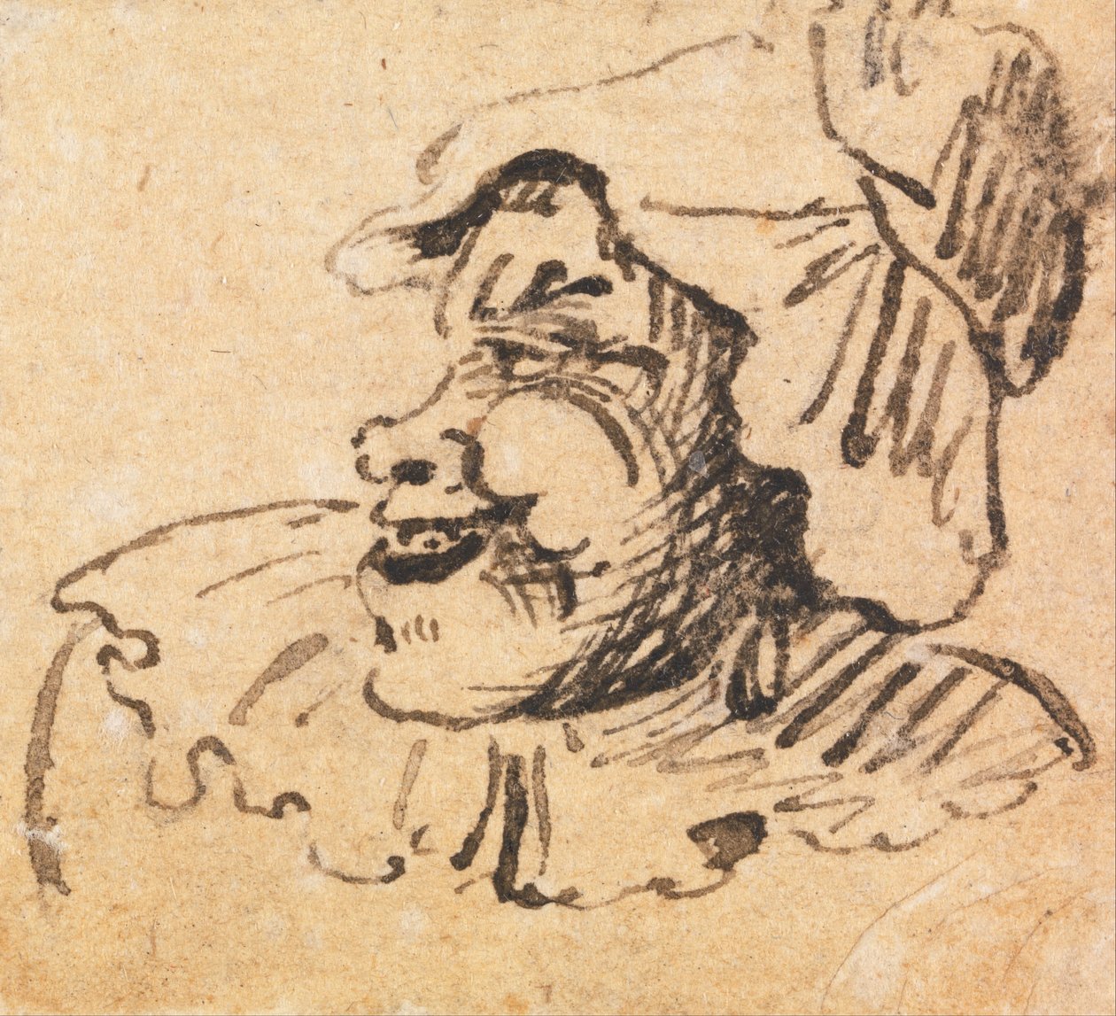 Grotesk Erkek Kafa by William Hogarth