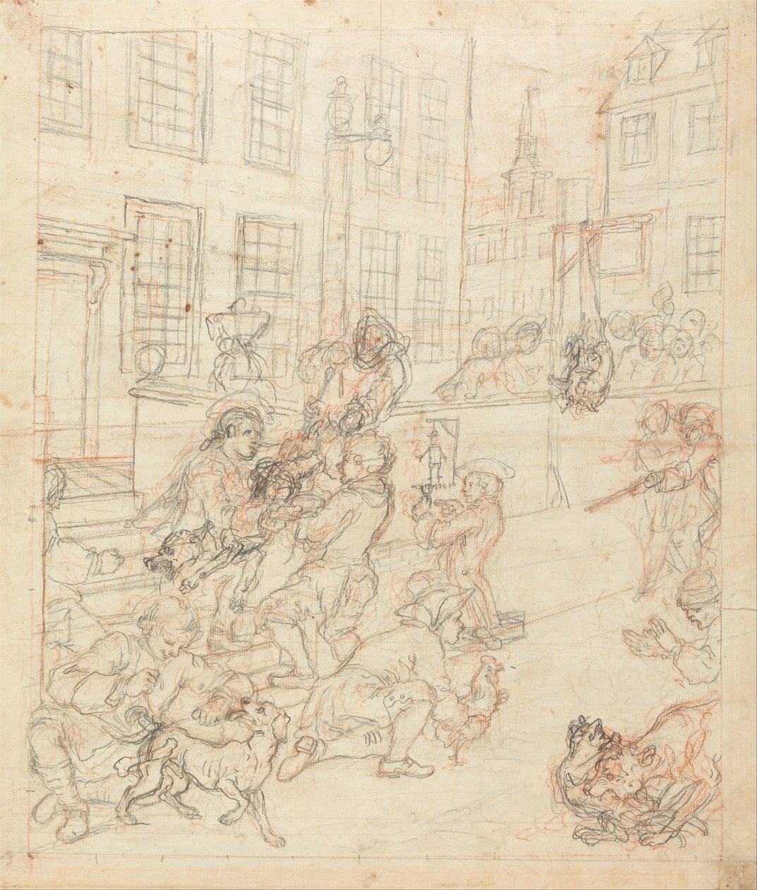 Zulümün İlk Aşaması by William Hogarth