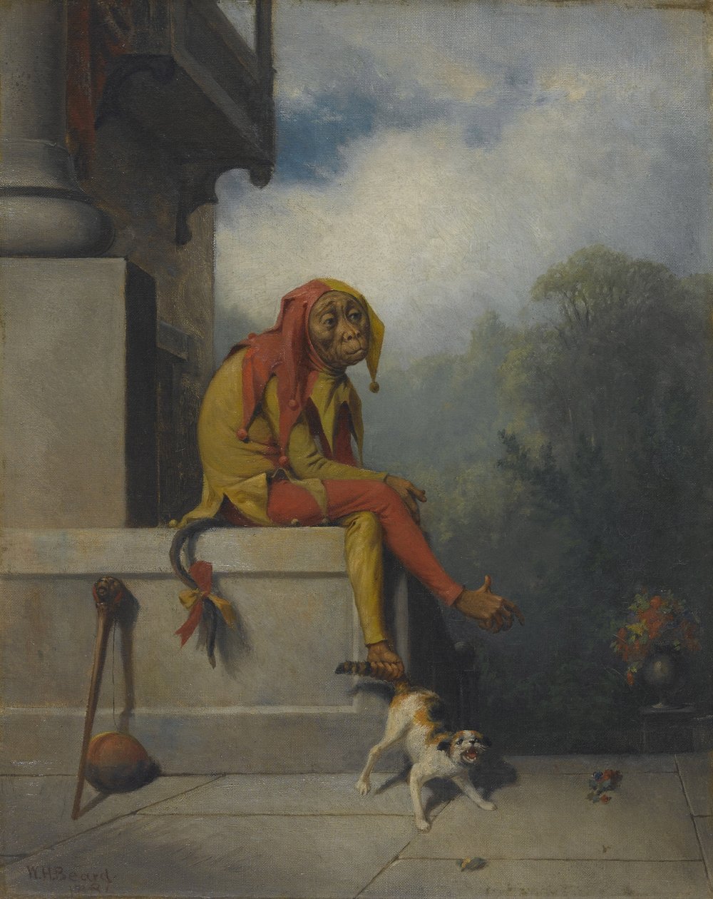 Ne İçin Yaratıldım?, 1886 by William Holbrook Beard