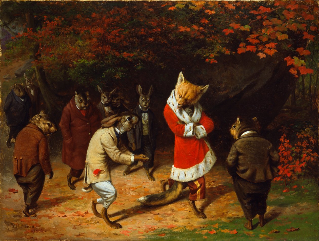 Majesteleri Alır by William Holbrook Beard