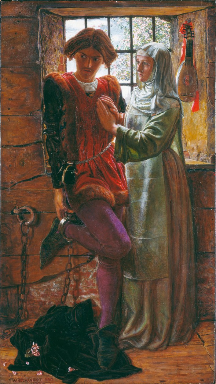 Claudio ve Isabella by William Holman Hunt
