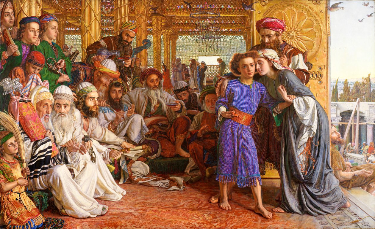 Kurtarıcının Tapınakta Bulunması by William Holman Hunt
