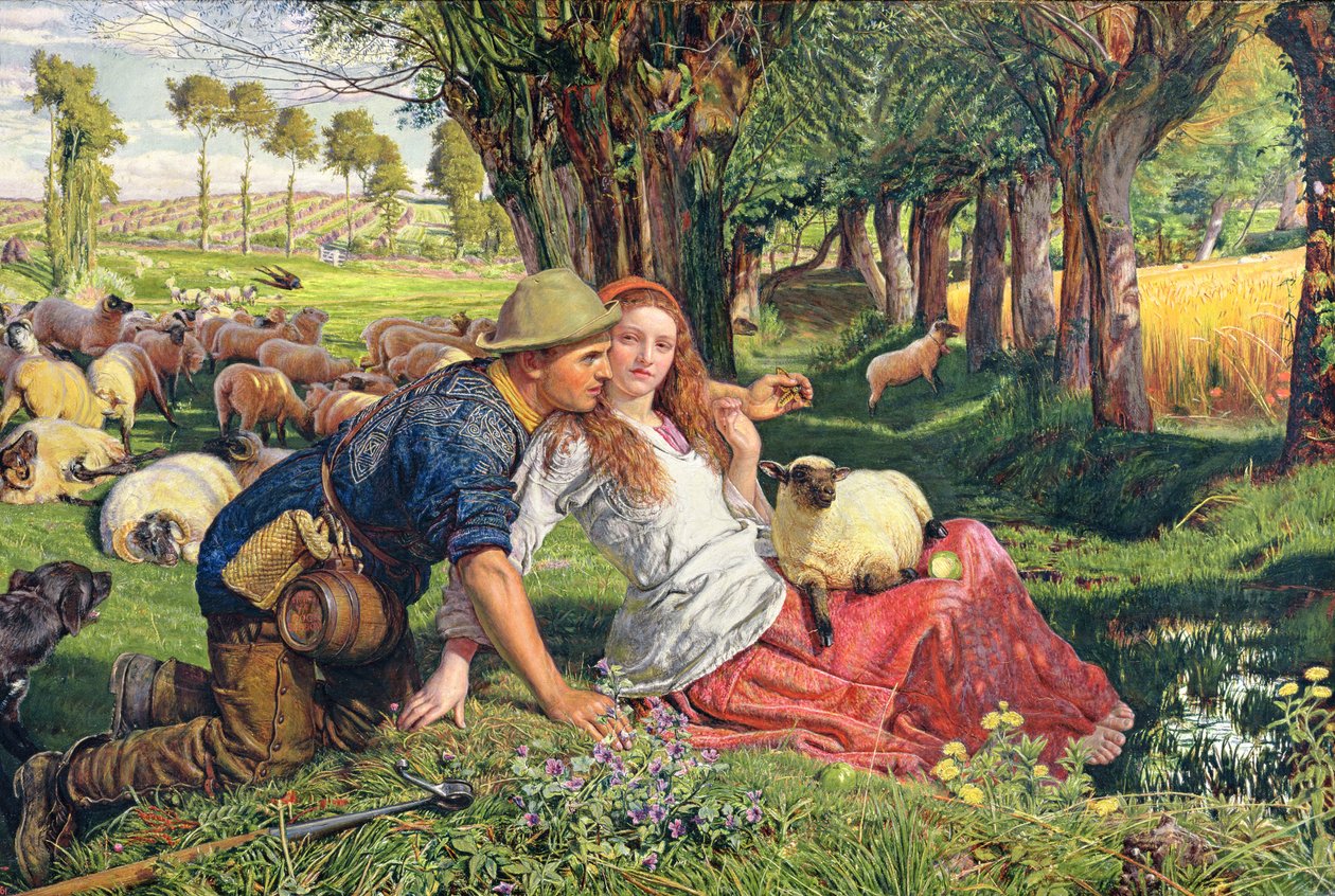 Kiralık Çoban by William Holman Hunt