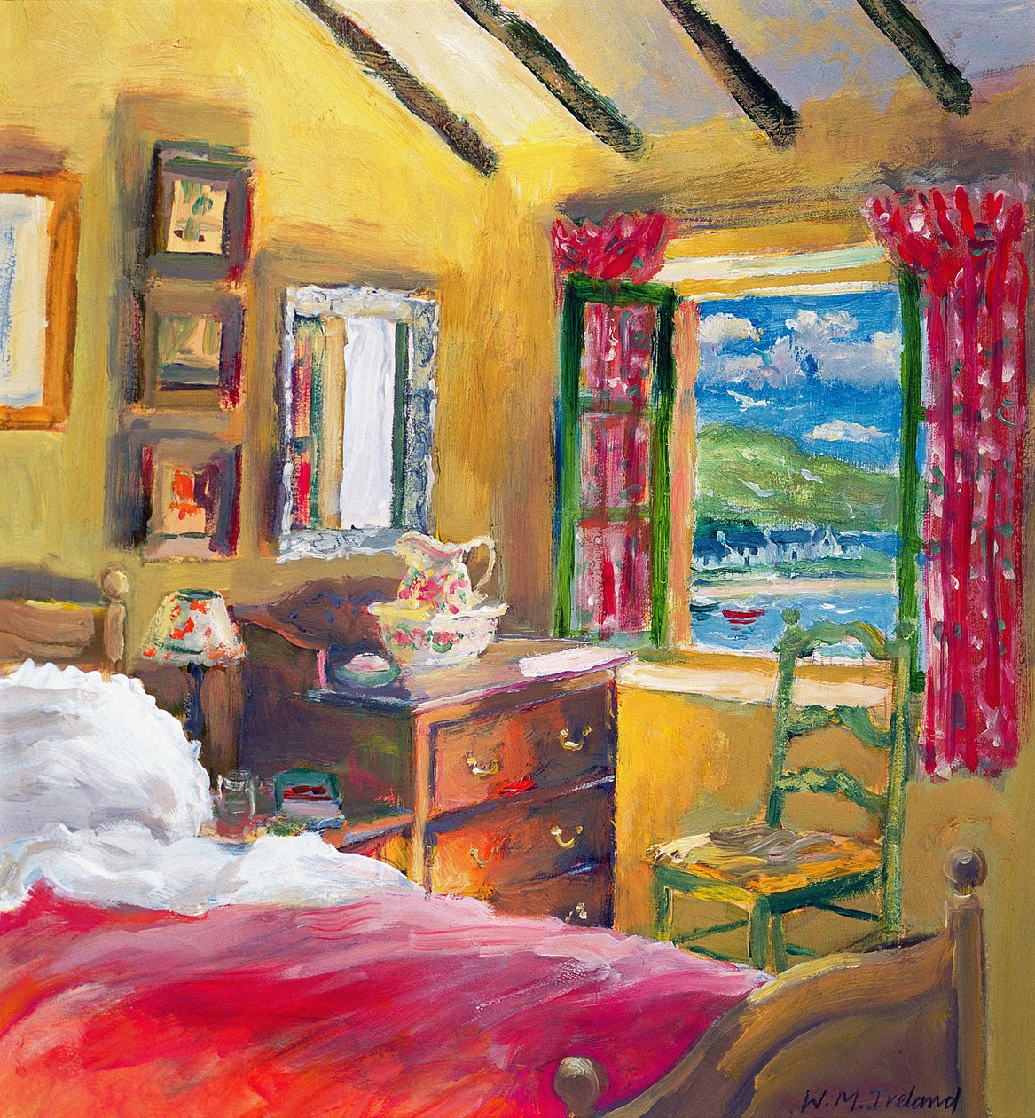 Arran Görünümü, yaklaşık 2000 by William Ireland