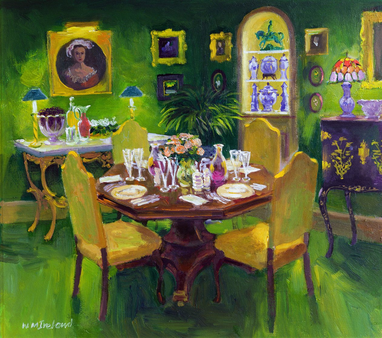 Akşam yemegi partisi by William Ireland