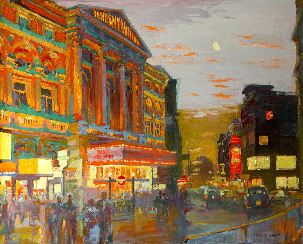 Londra Gecesi by William Ireland