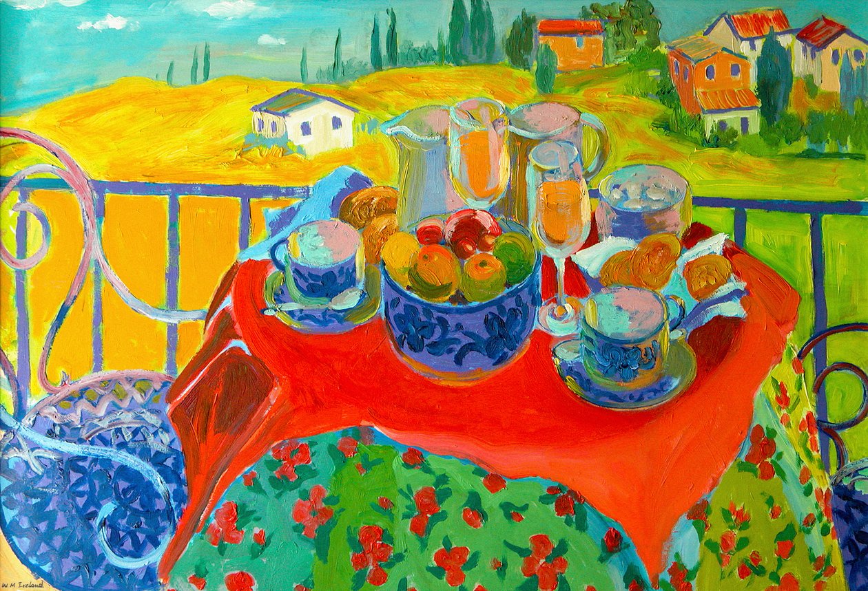 Toskana Terası by William Ireland