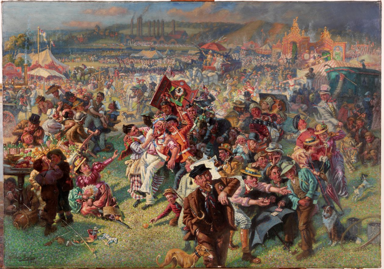 Blaydon Yarışları - Hayattan Bir Araştırma, 1903 by William Irving