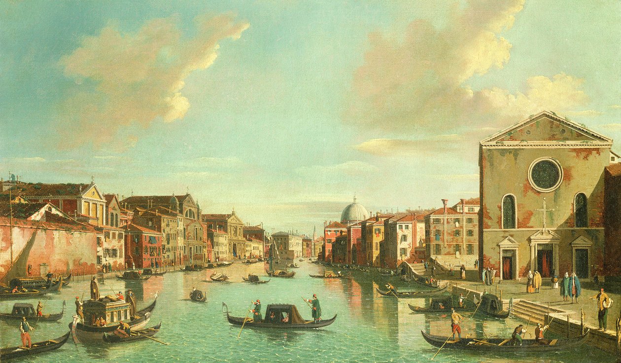 Büyük Kanal, Venedik, 18. yüzyıl by William James