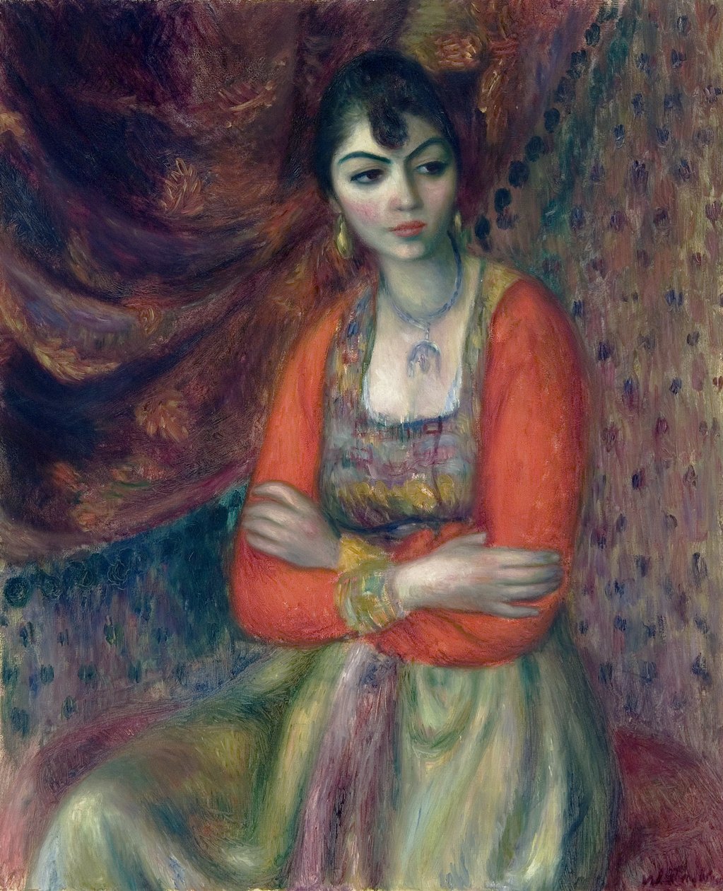 Ermeni Kız, 1916 by William James Glackens