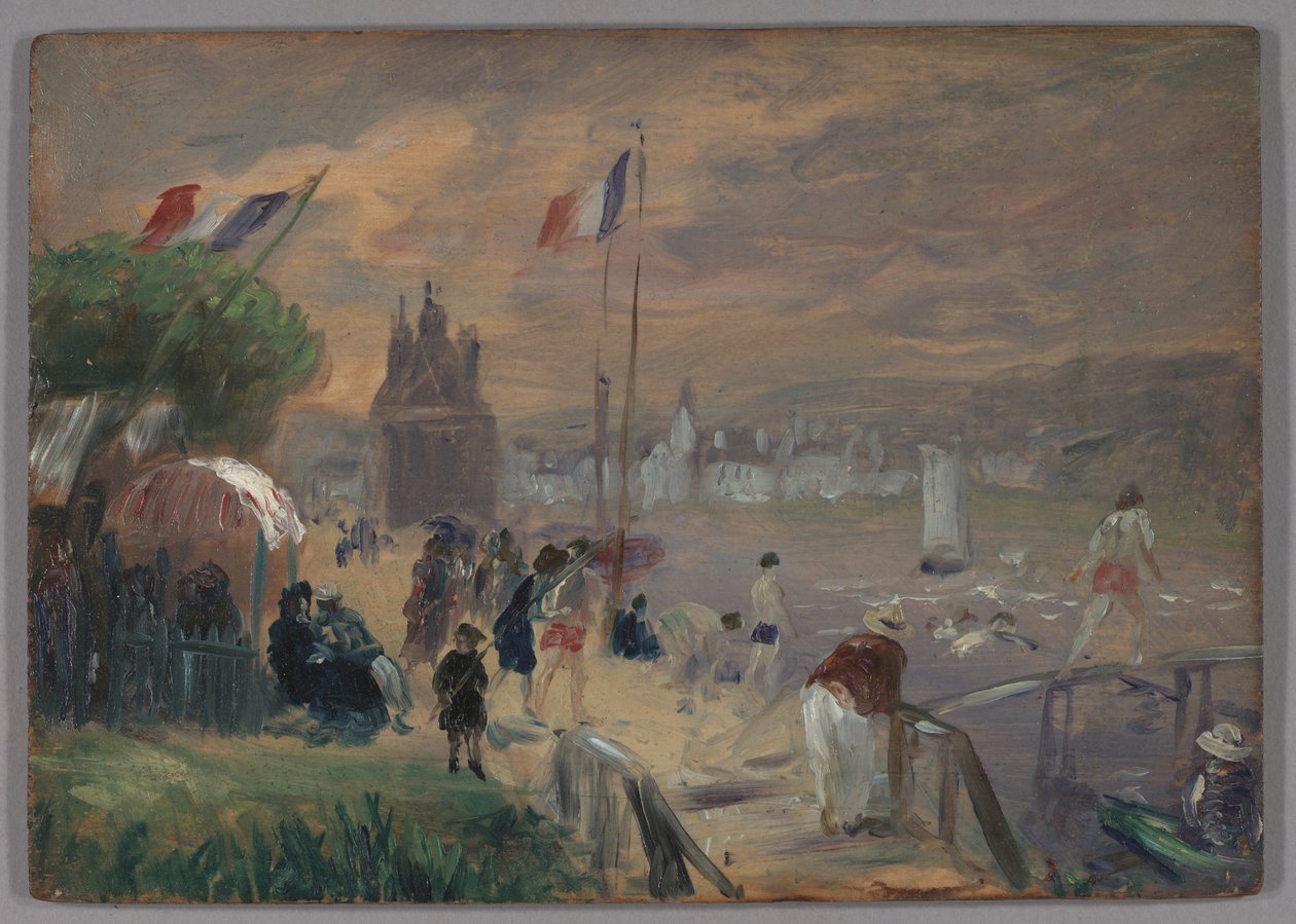 Chateau Thierry, 1906 by William James Glackens