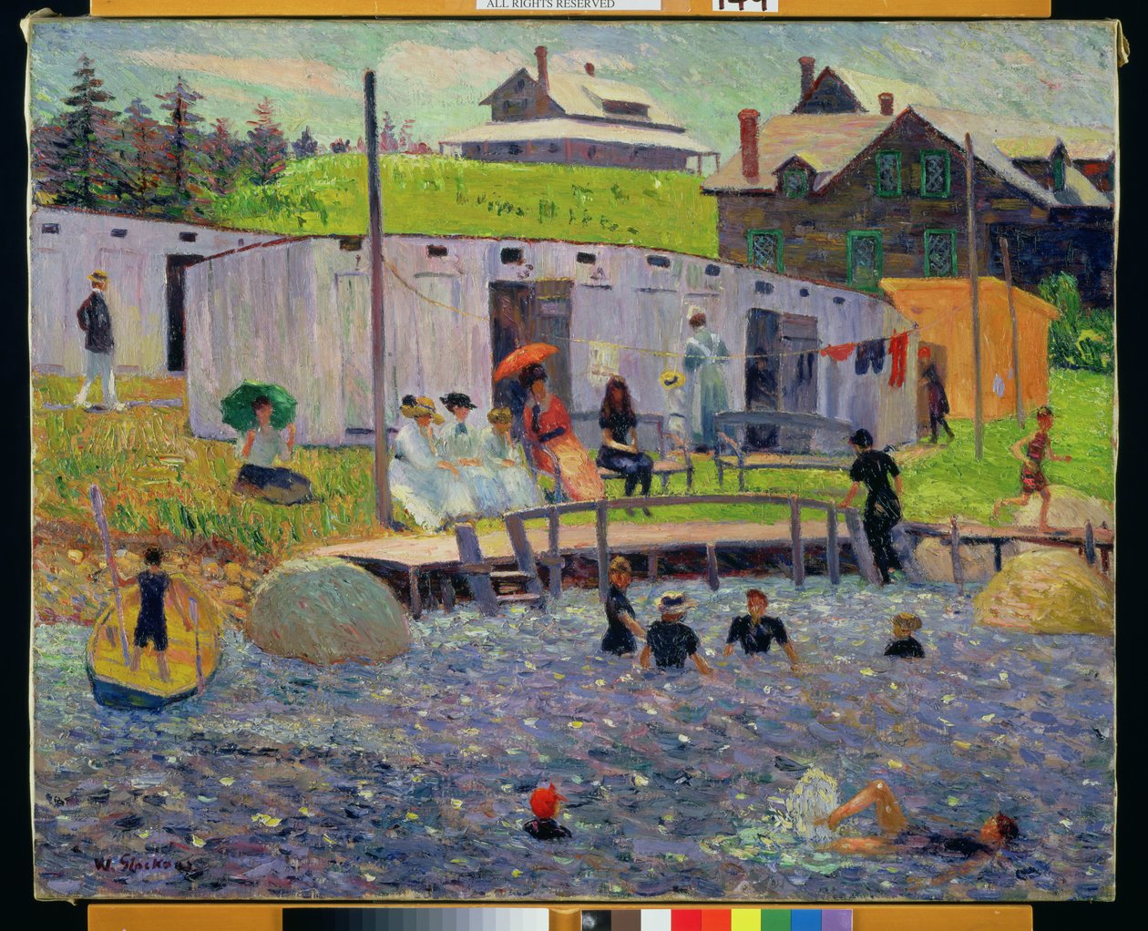 Chester Banyo Saati by William James Glackens