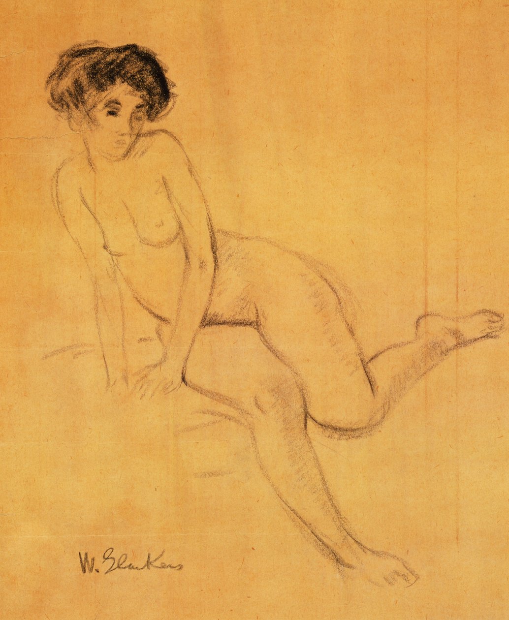 Çıplak by William James Glackens