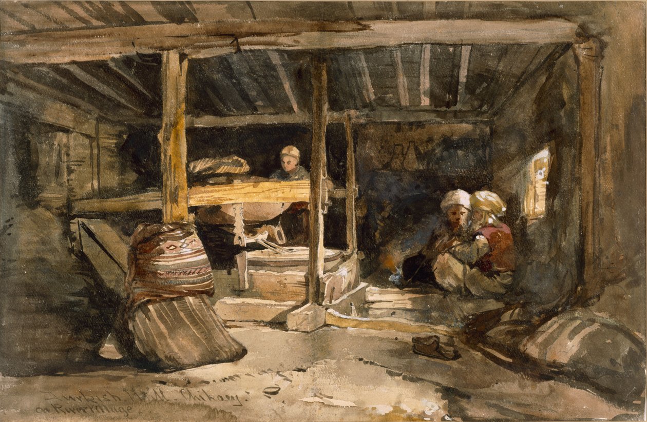 Bir Türk Değirmeni, Chikaey by William James Muller