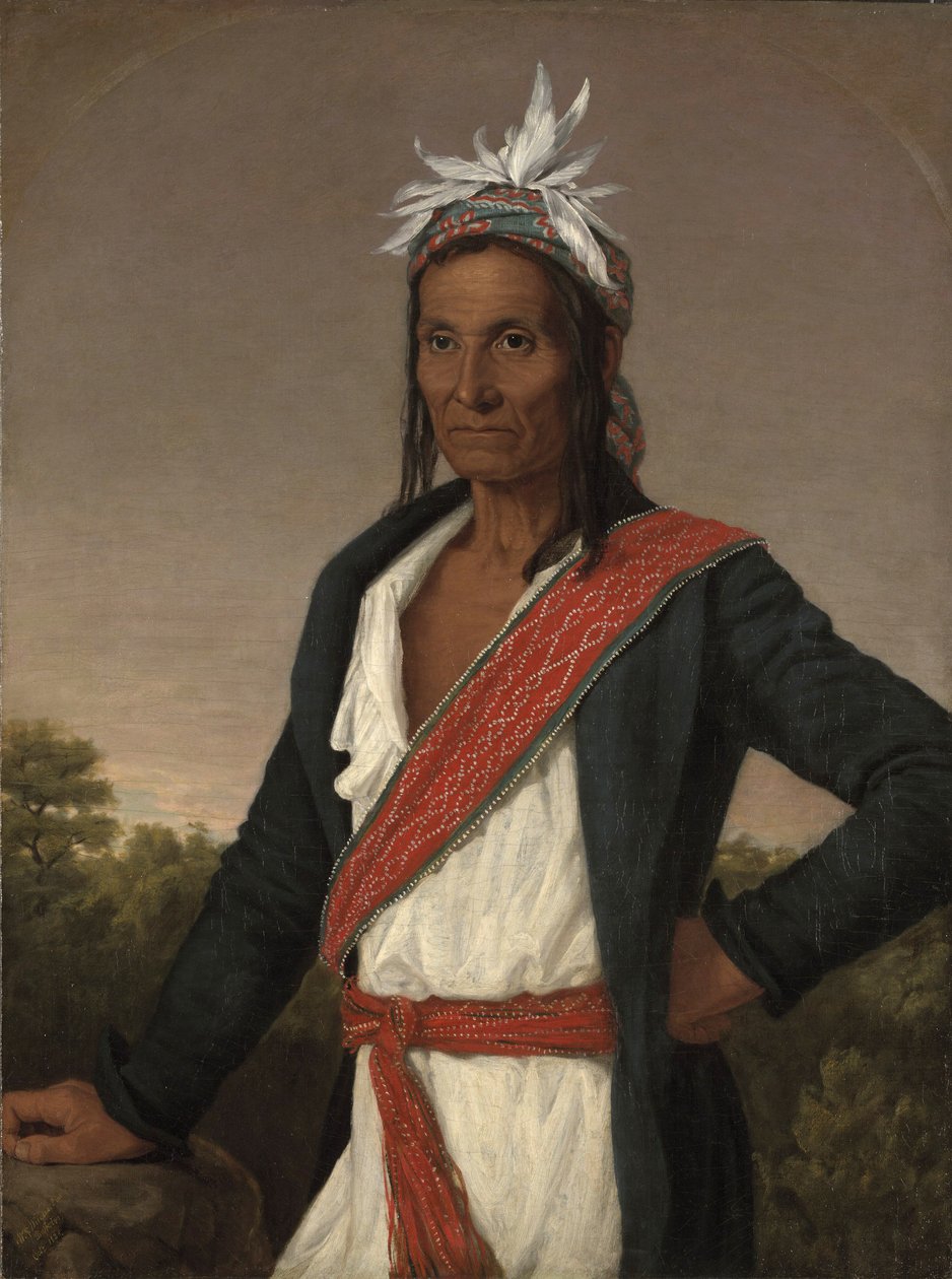 Kaptan Cold ve Ut-ha-he, 1838 by William John Wilgus