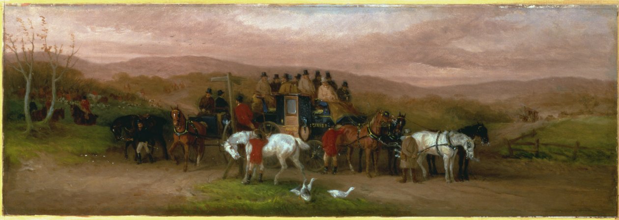 Kavşakta, 1884 by William Joseph Shayer