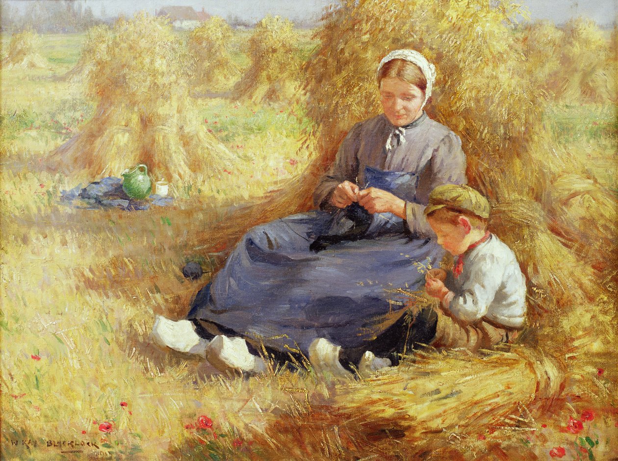Öğle tatili, 1915 by William Kay Blacklock