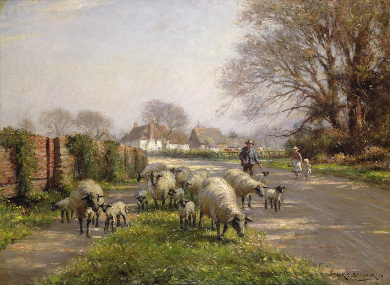 İlkbahar, 1918 by William Kay Blacklock