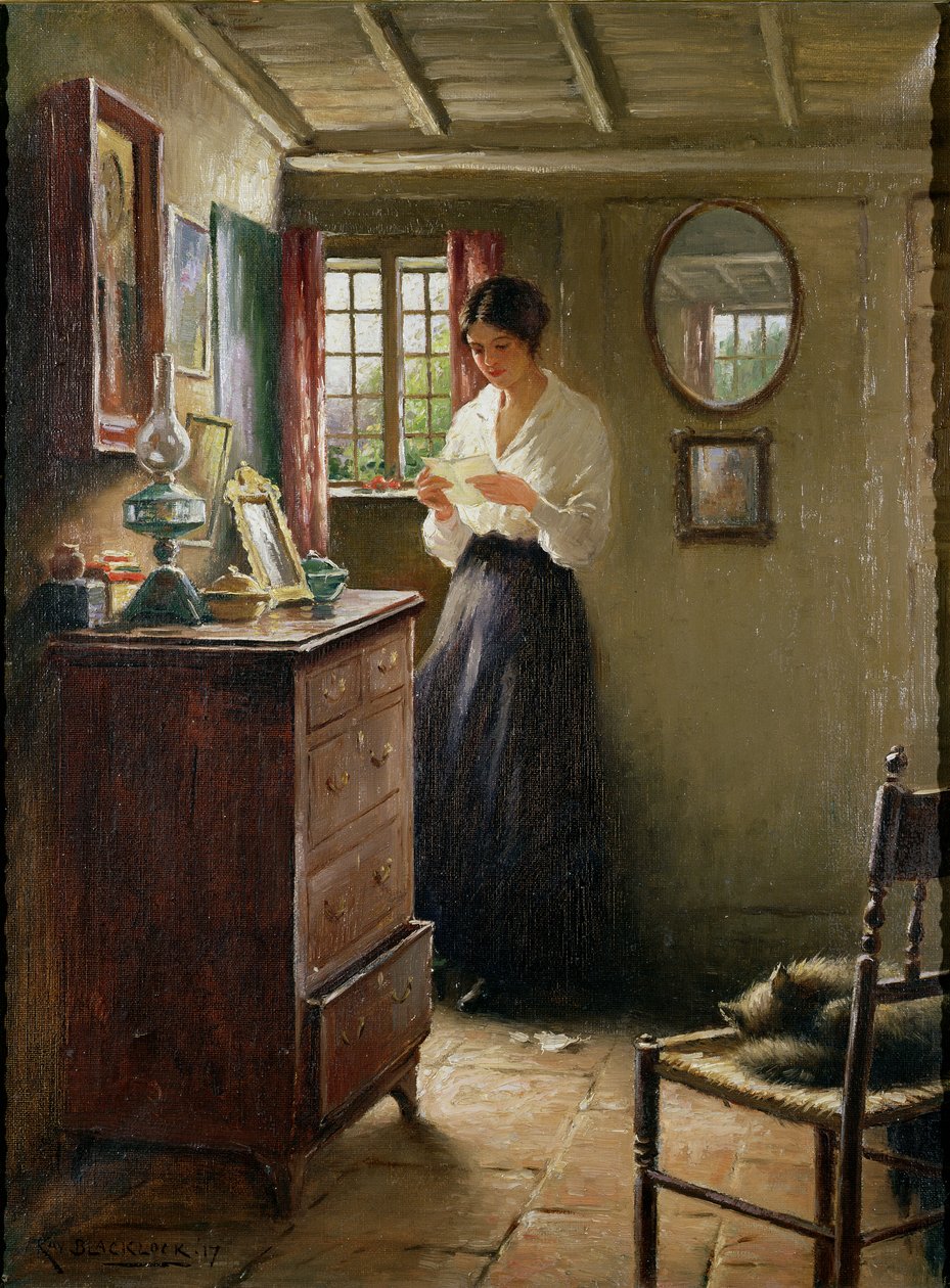 Mektup, 1917 by William Kay Blacklock