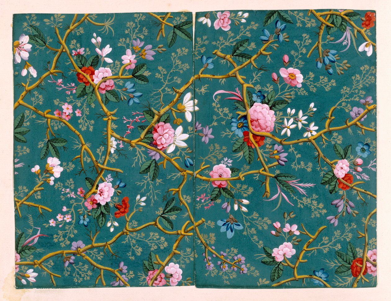 ಮಾರ್ಬಲ್ ಎಂಡ್ ಪೇಪರ್ (ಕಾಗದ) ಟರ್ಕ್ by William Kilburn