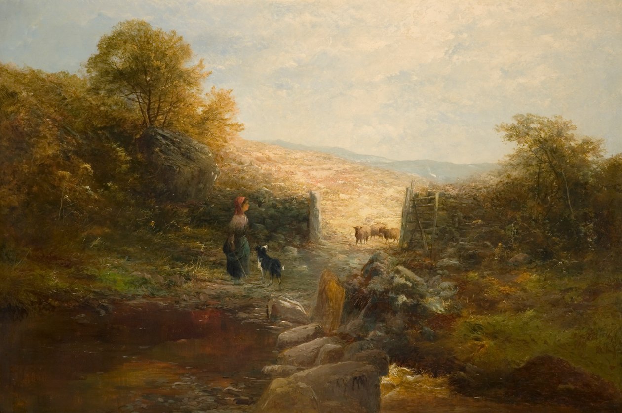 Koyunlu Çoban by William Linnell