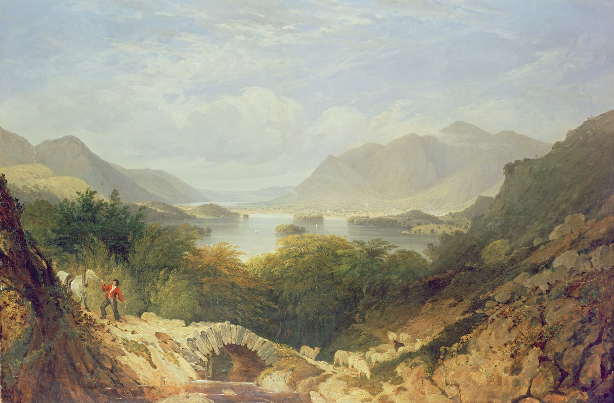 Kül Köprülü Derwent Su by William Linton