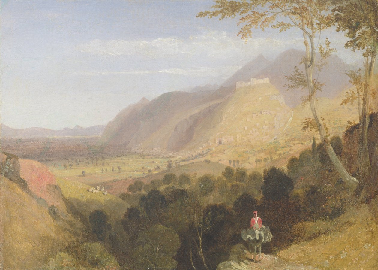Mistra (kağıt üzerine yağlı boya) by William Linton