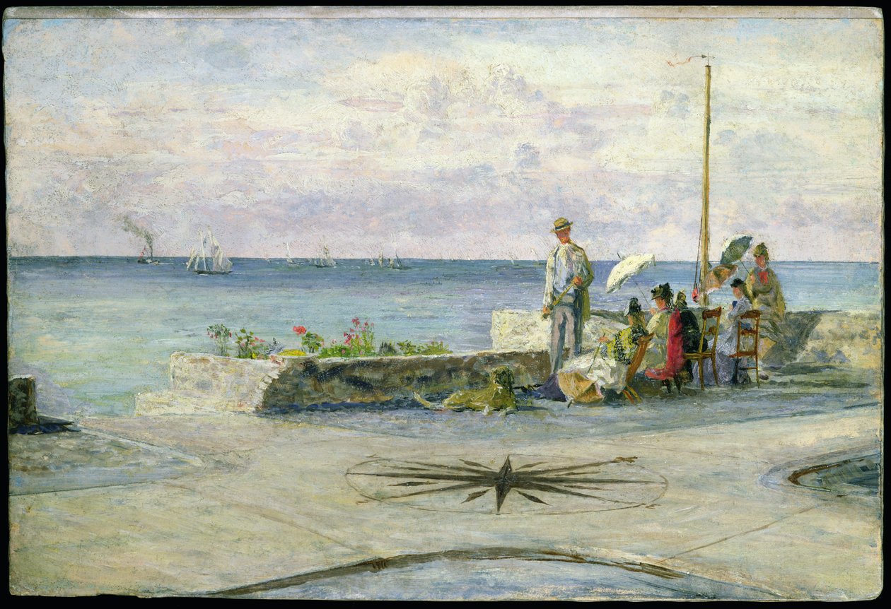 Deniz kenarında Boulogne by William Lionel Wyllie