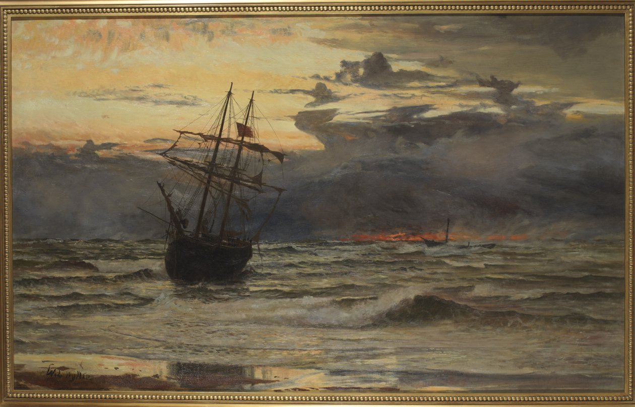 Fırtınadan Sonra Şafak by William Lionel Wyllie