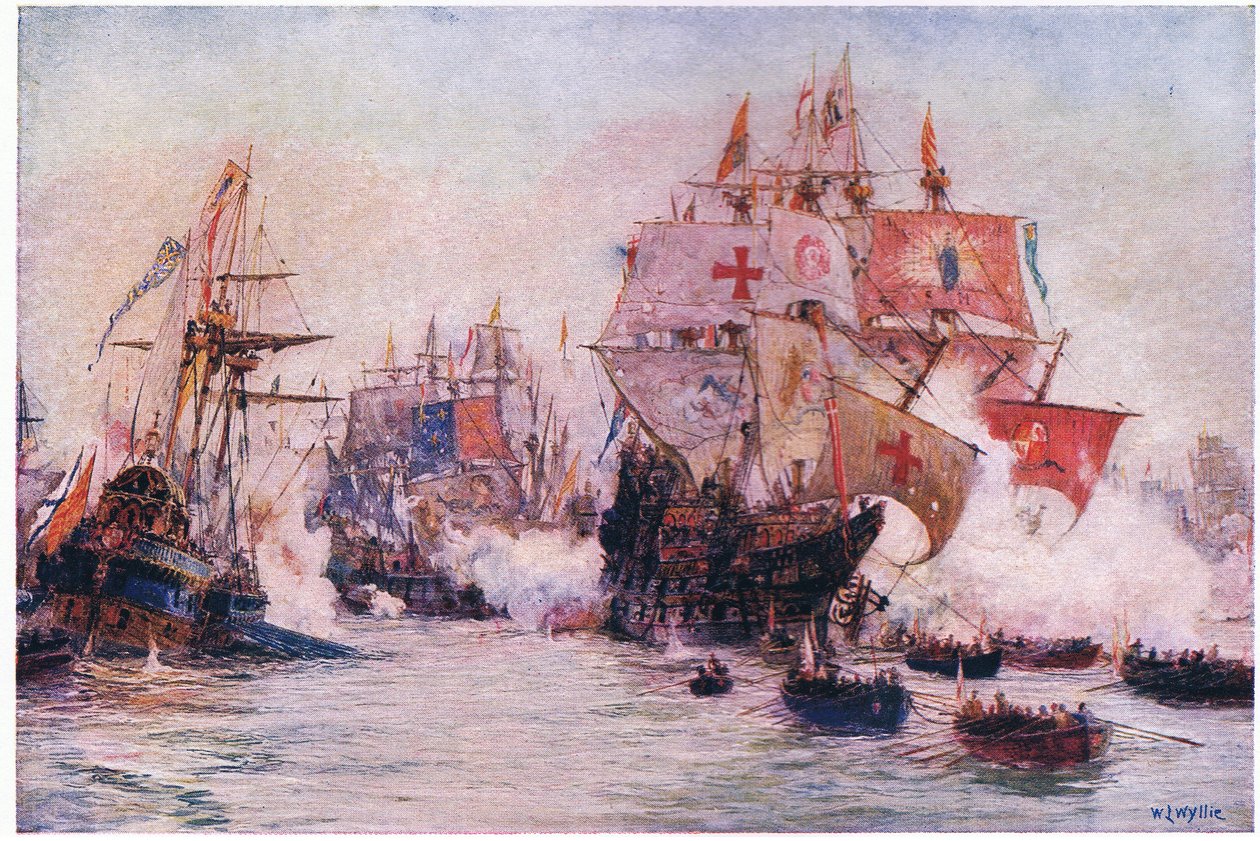 İspanyol Armadası 1588, 1915 by William Lionel Wyllie